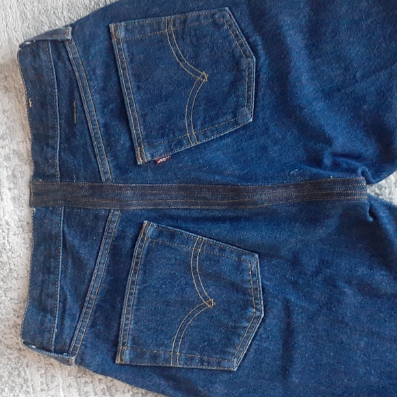 Levi's Button Fly Skinny Jeans Navy blue 29" Waist - Picture 11 of 11